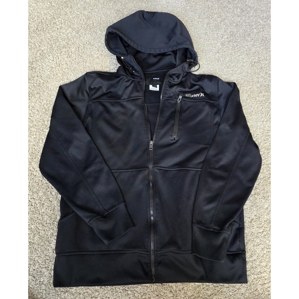 Hurley Hooded Full Zip Sweatshirt Ft Nike Therma Technology - Buckle Exclusive